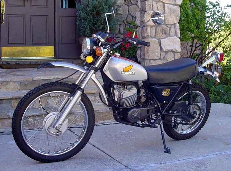 1976 Honda mt250 #1